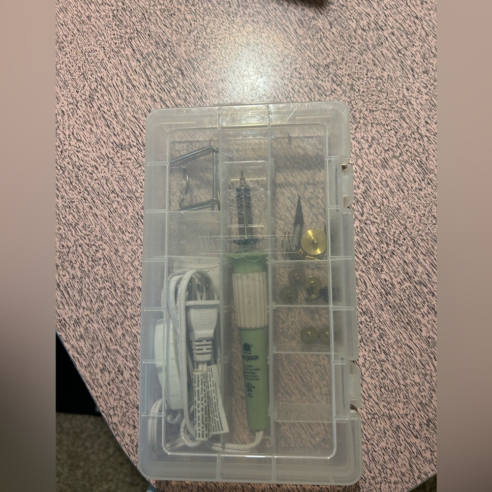 Walnut hollow wood burning kit